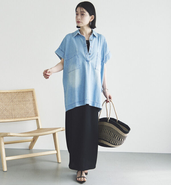 Doux archives「リブ２ＷＡＹノースリーブワンピース」|ワンピース|