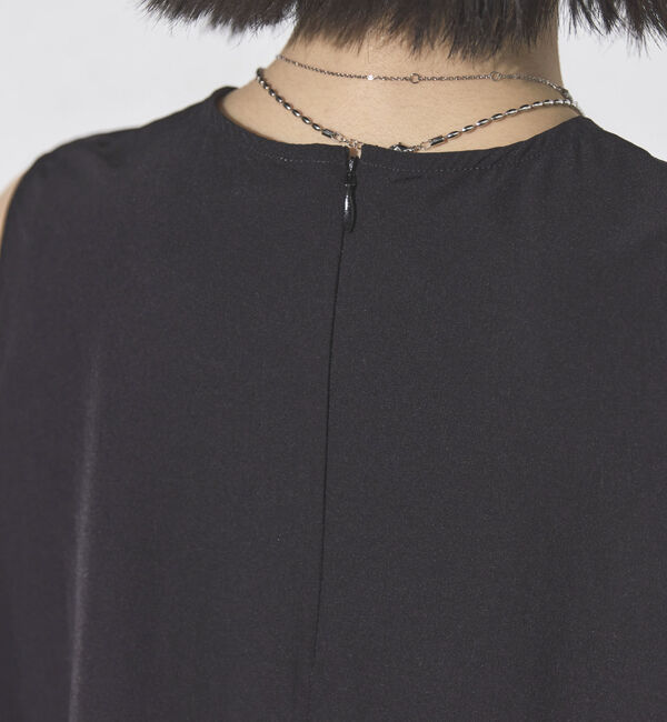 Doux archives「ＵＶ・接触冷感ウォッシャブルドロストノースリワンピース」|ワンピース|