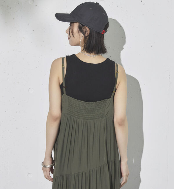 Doux archives「アシメティアードキャミワンピ」|ワンピース|