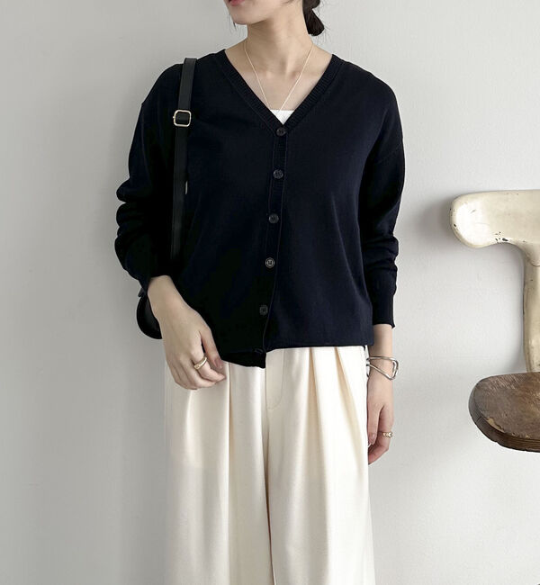 Doux archives「機能性　Ｖネックカーディガン」|カーディガン|