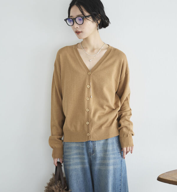 Doux archives「機能性　Ｖネックカーディガン」|カーディガン|