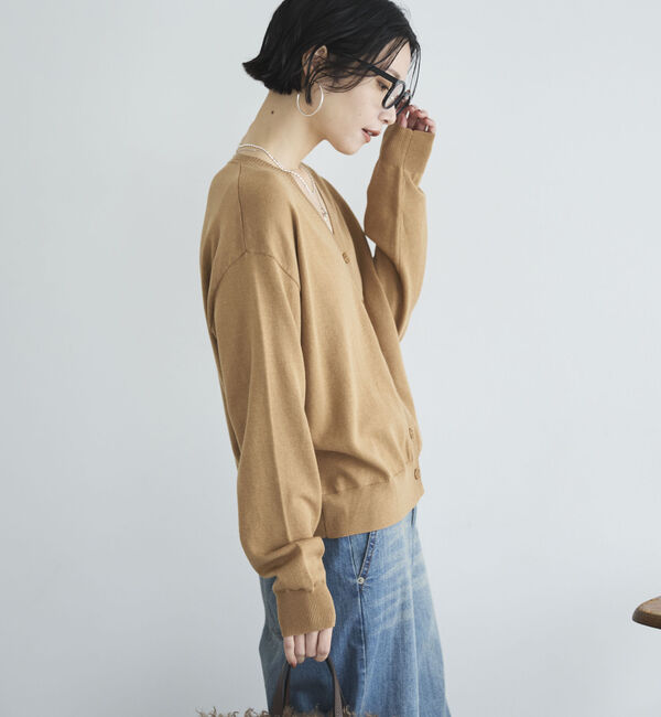 Doux archives「機能性　Ｖネックカーディガン」|カーディガン|