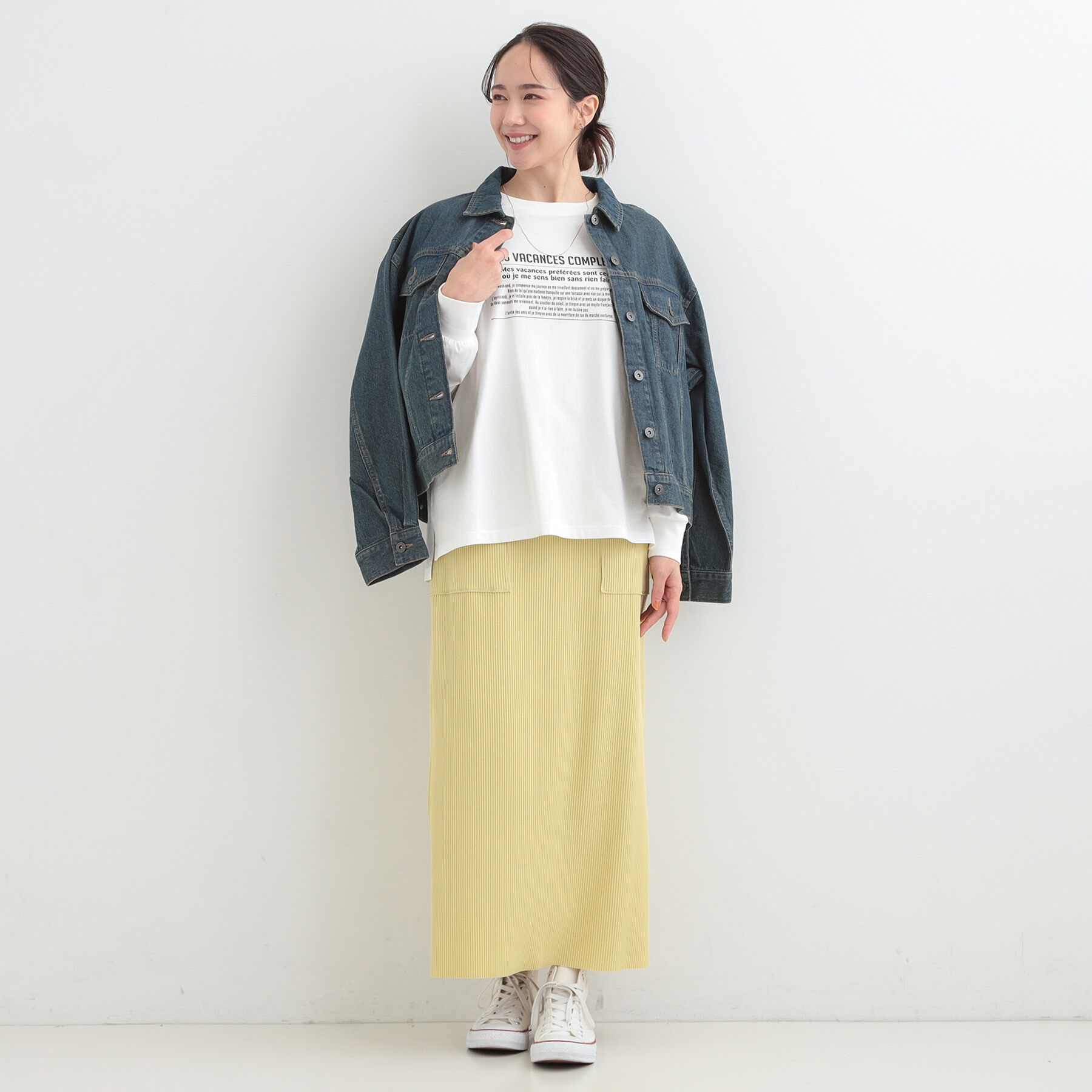 SHOO･LA･RUE「【綿100％/S-LL/プチプラ】選べる3柄 プリントアソートロンT」|Tシャツ・カットソー|