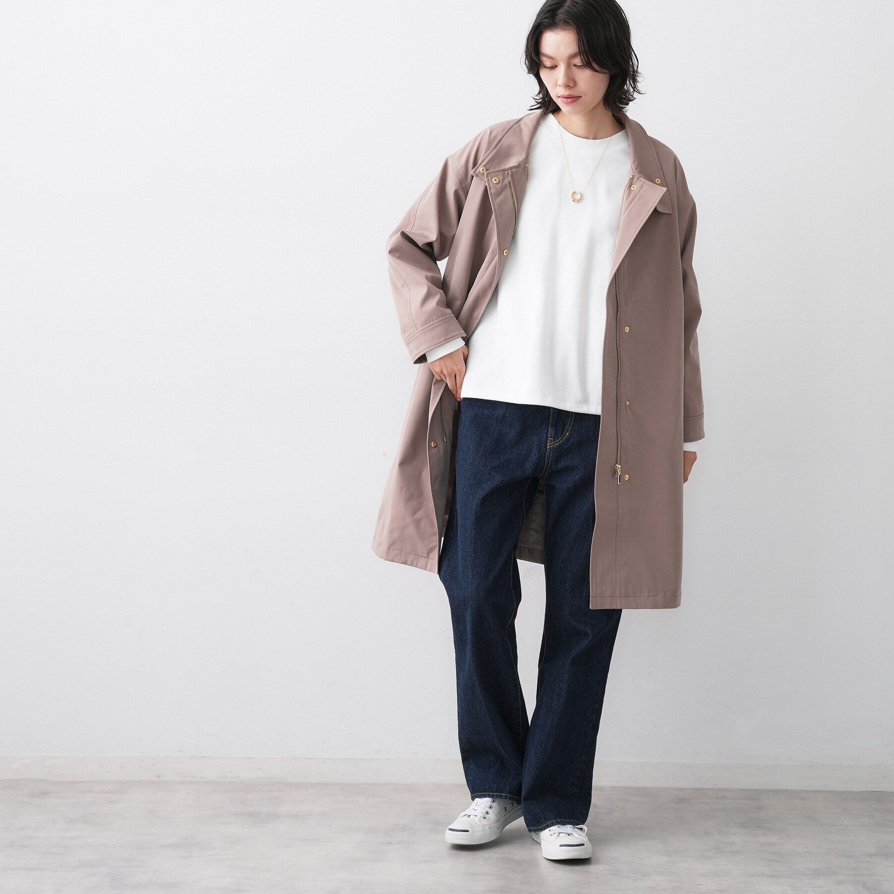 Dessin「【4WAY/洗える】ベスト付き中綿キルトコート」|その他|