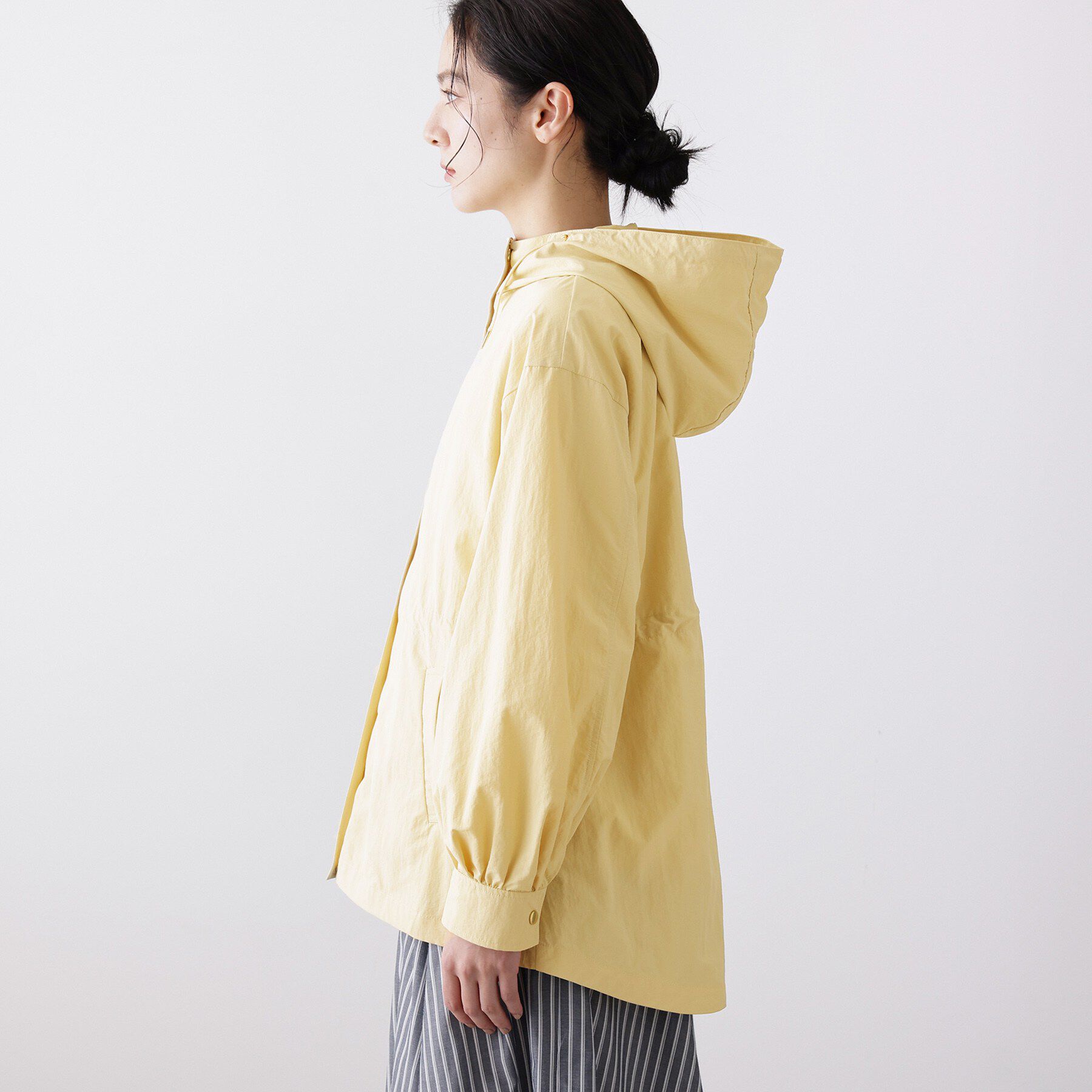 Dessin「【撥水・洗える】フーデッドブルゾン」|ブルゾン・スタジャン|