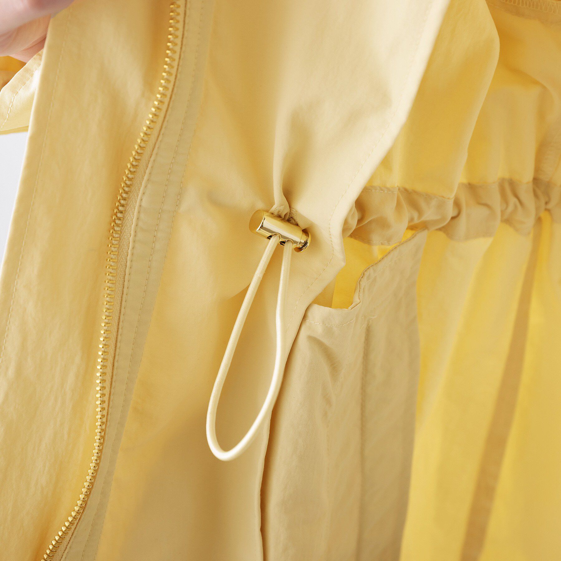 Dessin「【撥水・洗える】フーデッドブルゾン」|ブルゾン・スタジャン|