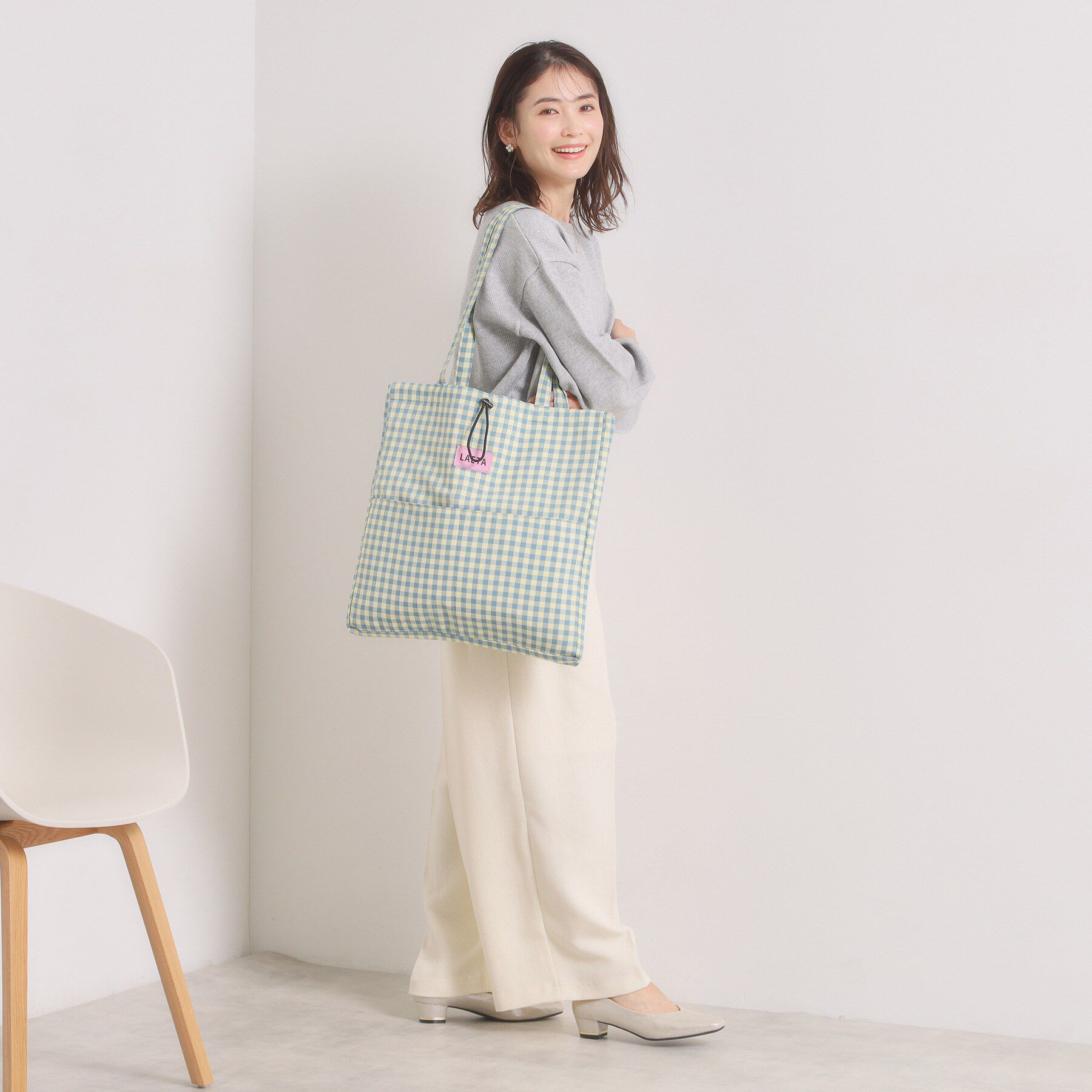 ITS&rsquo;DEMO「【A4対応】ドロストカレントトート」|トートバッグ|