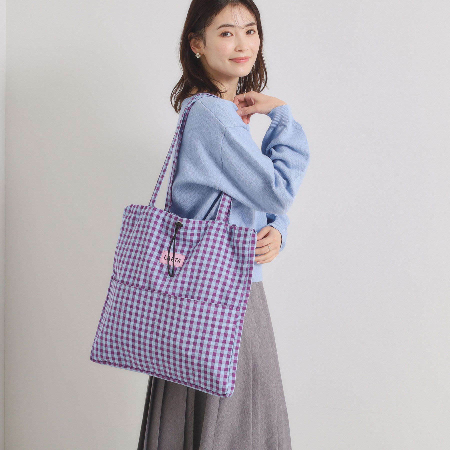 ITS&rsquo;DEMO「【A4対応】ドロストカレントトート」|トートバッグ|