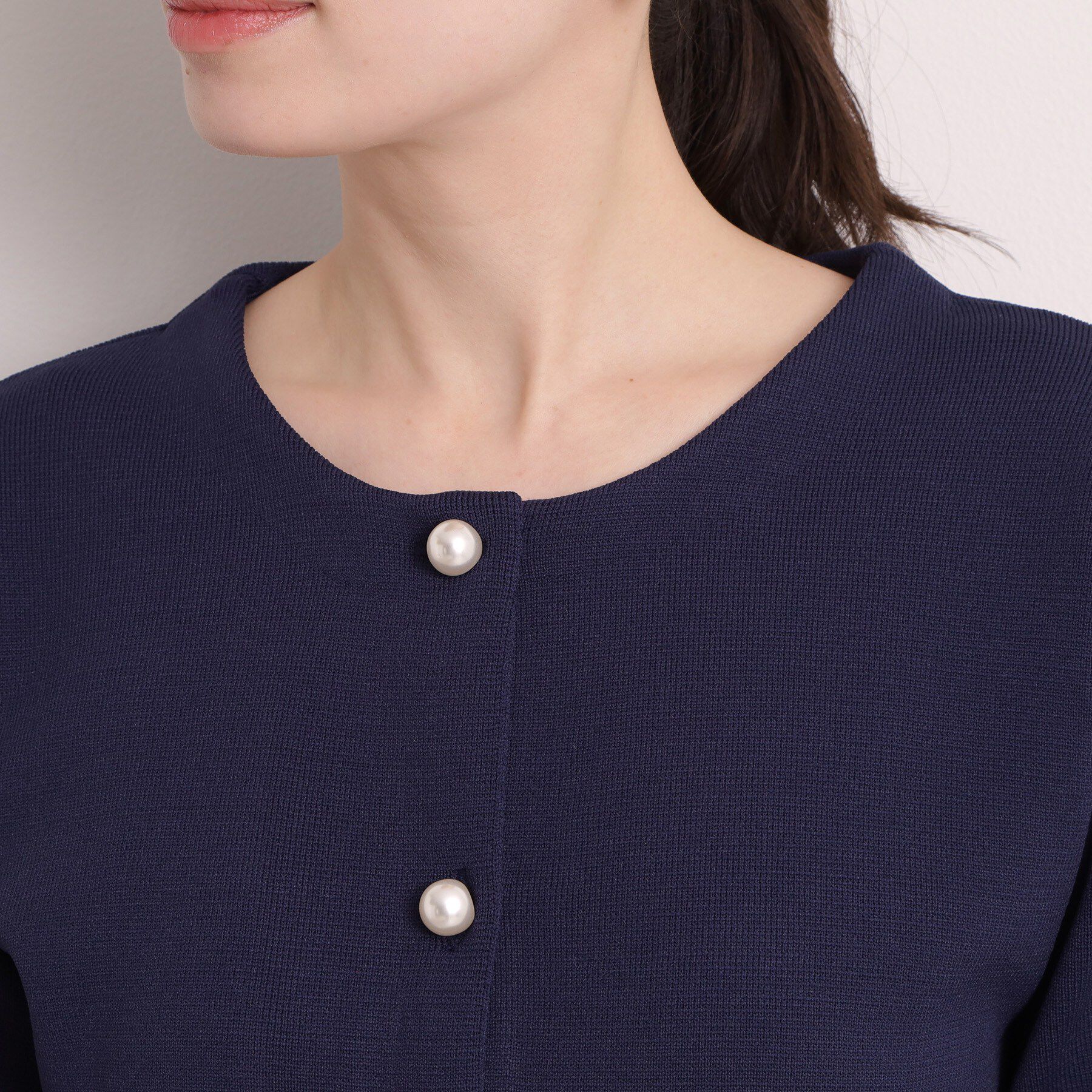 ITS&rsquo;DEMO「【手洗い可／入卒】裾フリルニットカーディガン」|カーディガン|