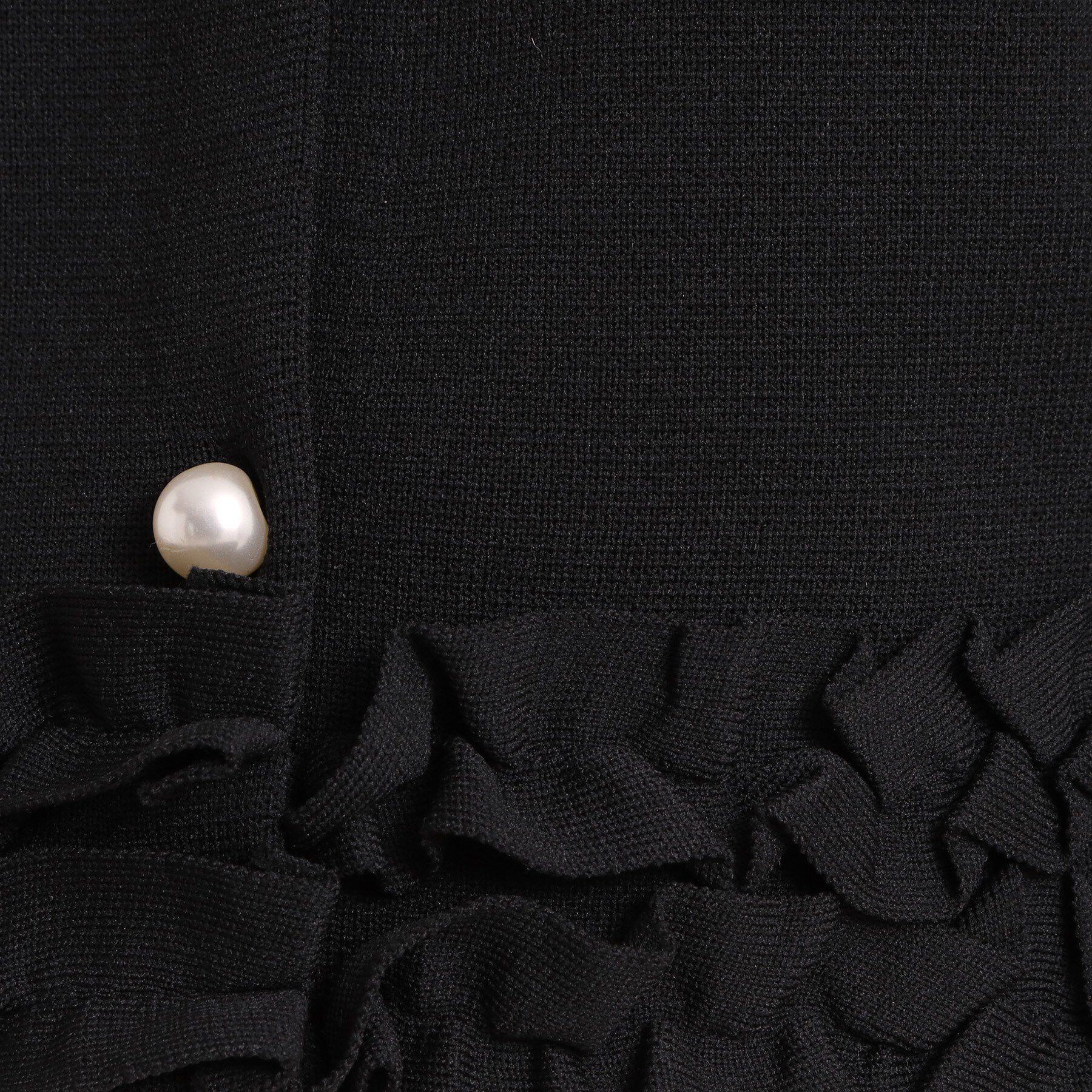 ITS&rsquo;DEMO「【手洗い可／入卒】裾フリルニットカーディガン」|カーディガン|