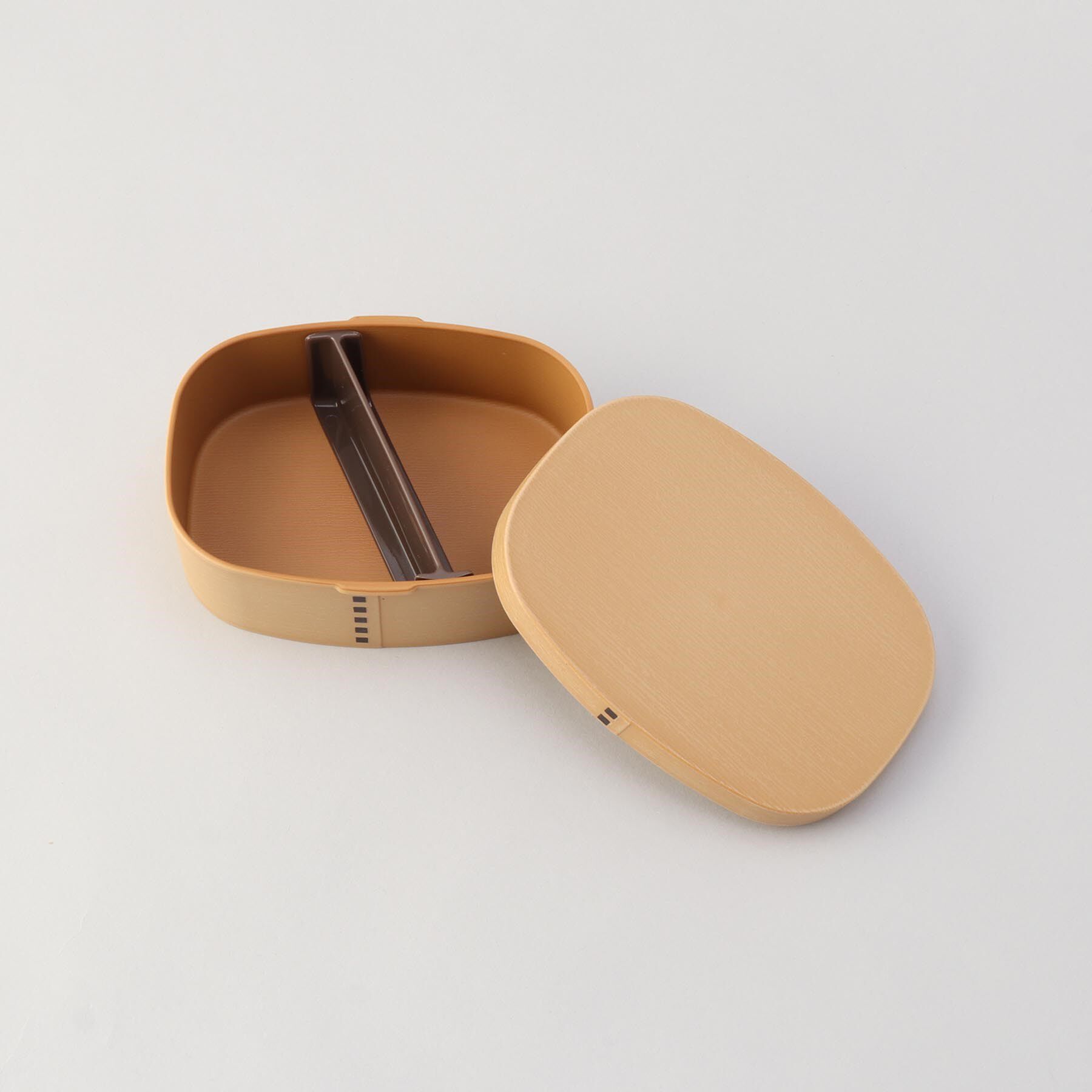 212 KITCHEN STORE「抗菌わっぱワンタッチ一段ランチボックス(仕切付) 白木」|食器・キッチングッズ|