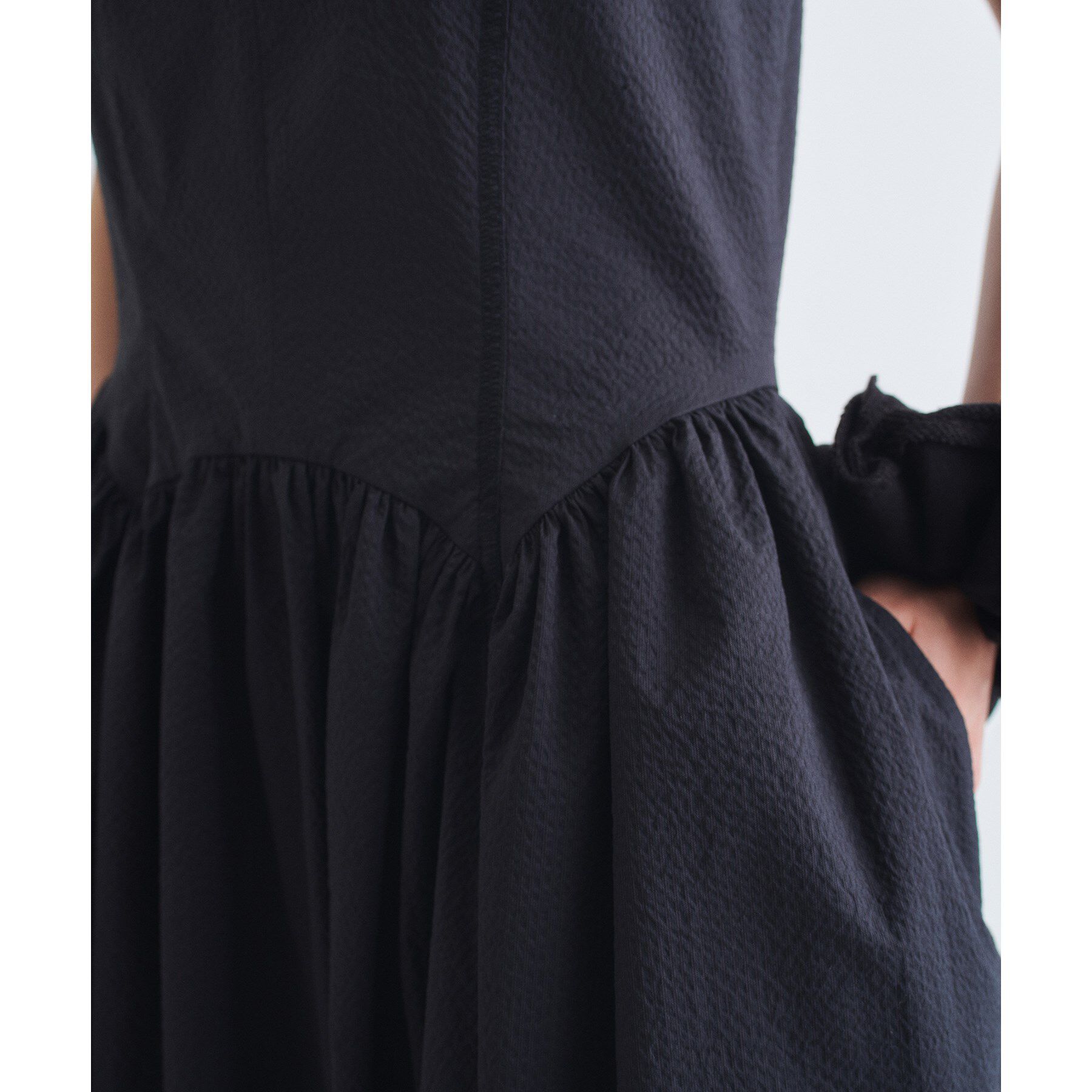 CODE A「gathers drama dress」|ワンピース|