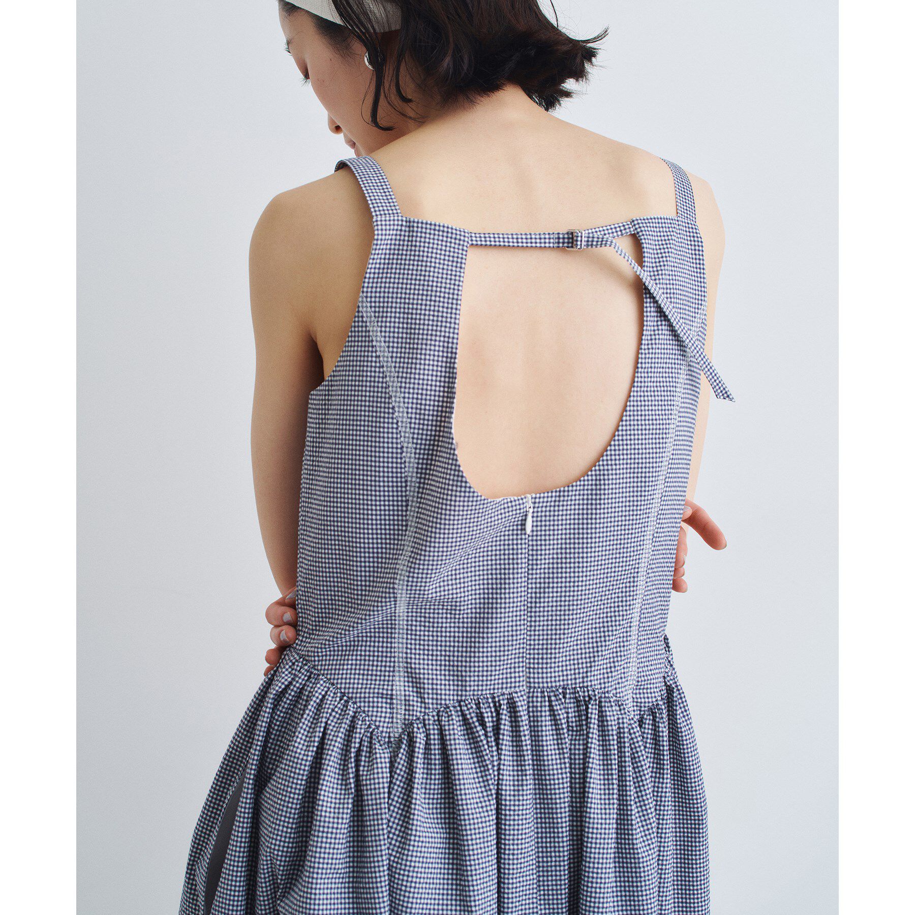 CODE A「gathers drama dress」|ワンピース|