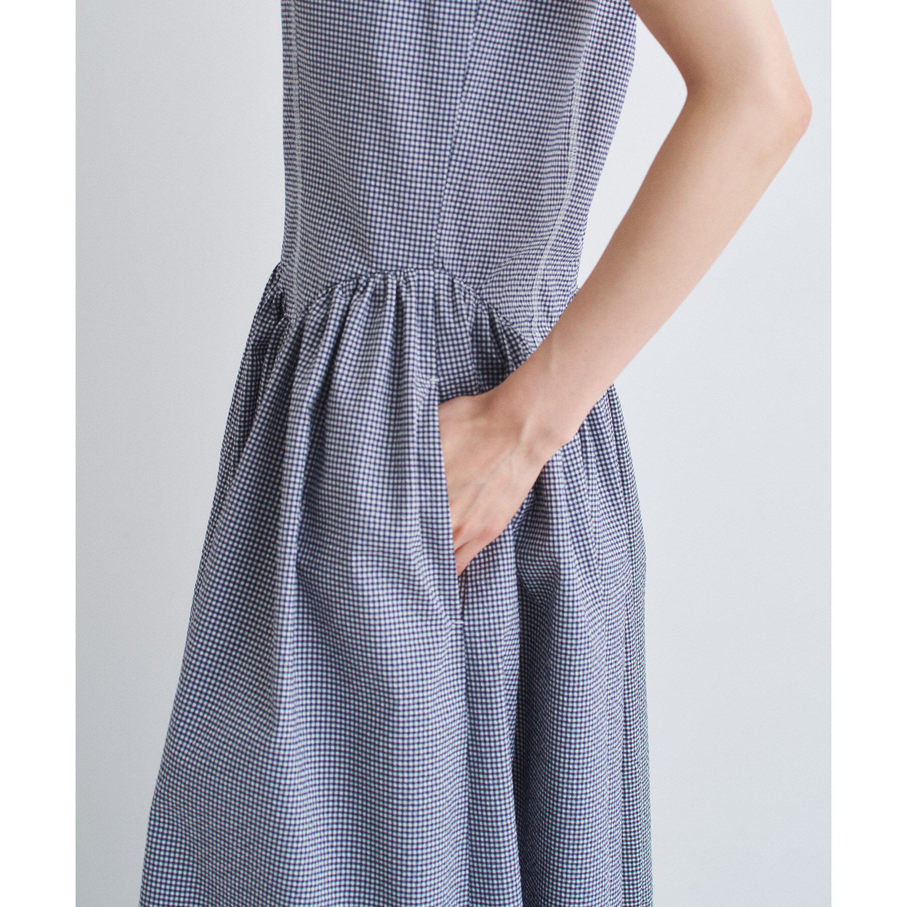 CODE A「gathers drama dress」|ワンピース|