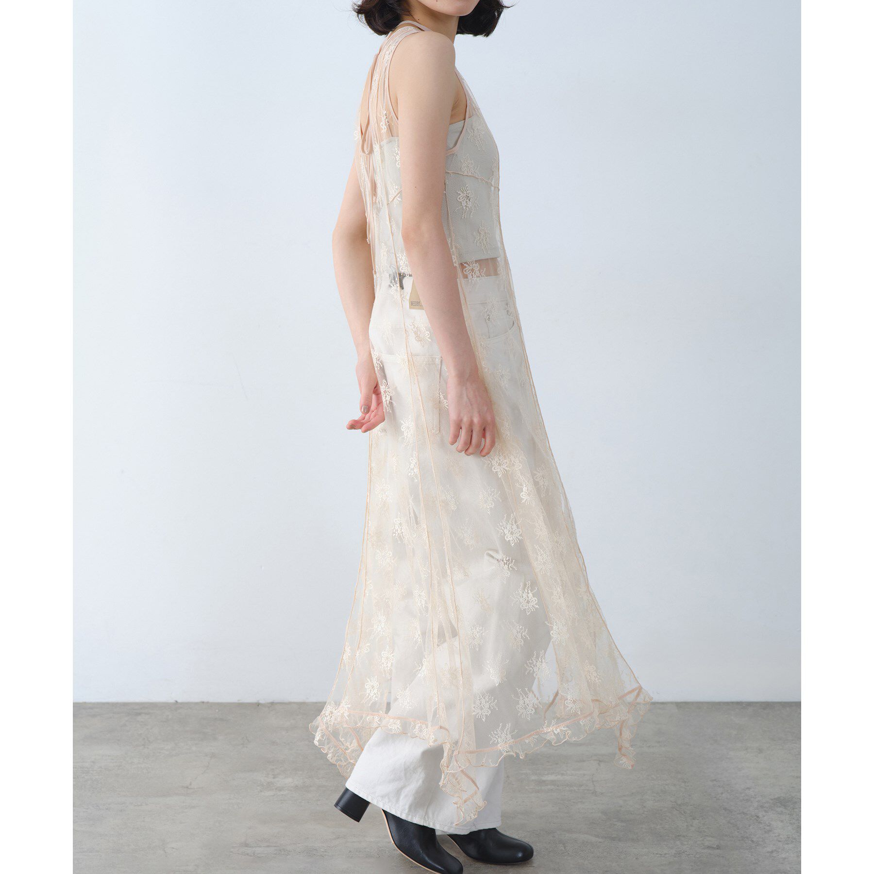 CODE A「sensual lace flow dress」|ワンピース|