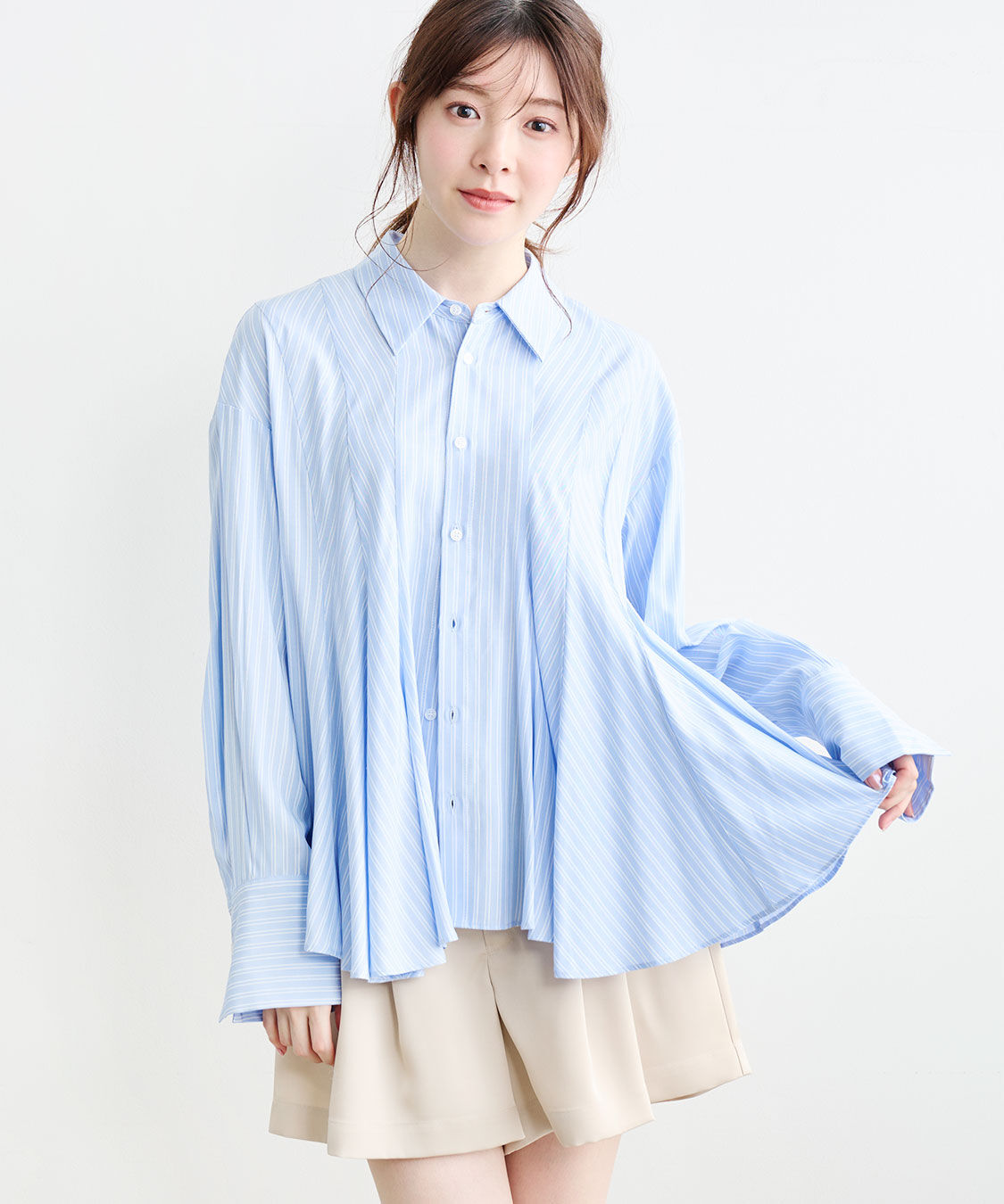 COCO DEAL「サテンタックショートパンツ」|その他|