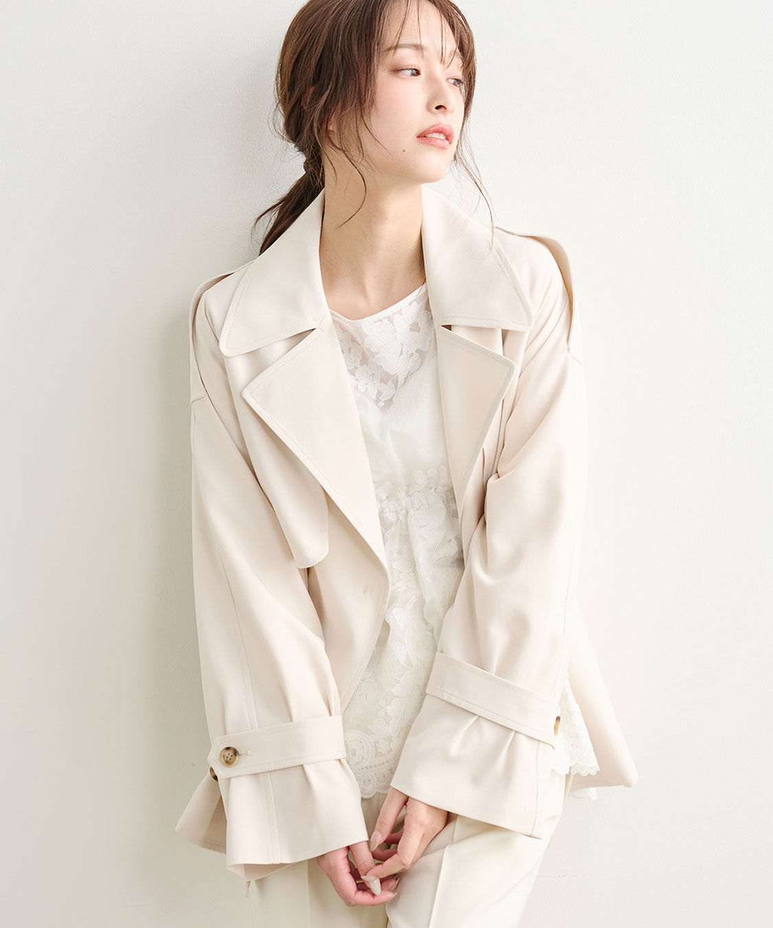 COCO DEAL「ミドル丈トレンチコート」|トレンチコート|