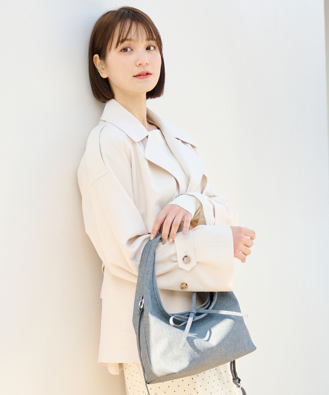 COCO DEAL「ミドル丈トレンチコート」|トレンチコート|