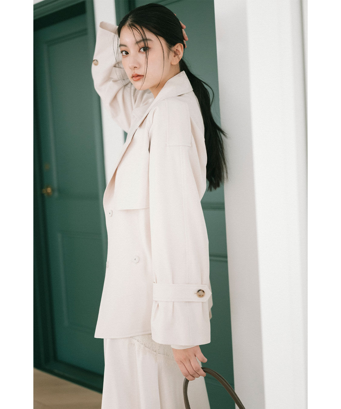 COCO DEAL「ミドル丈トレンチコート」|トレンチコート|