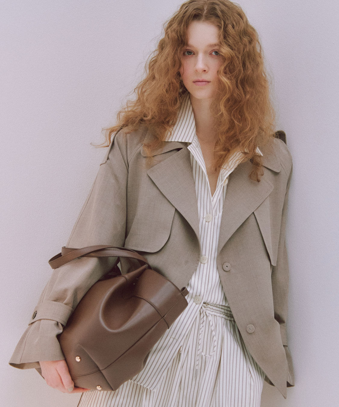 COCO DEAL「ミドル丈トレンチコート」|トレンチコート|