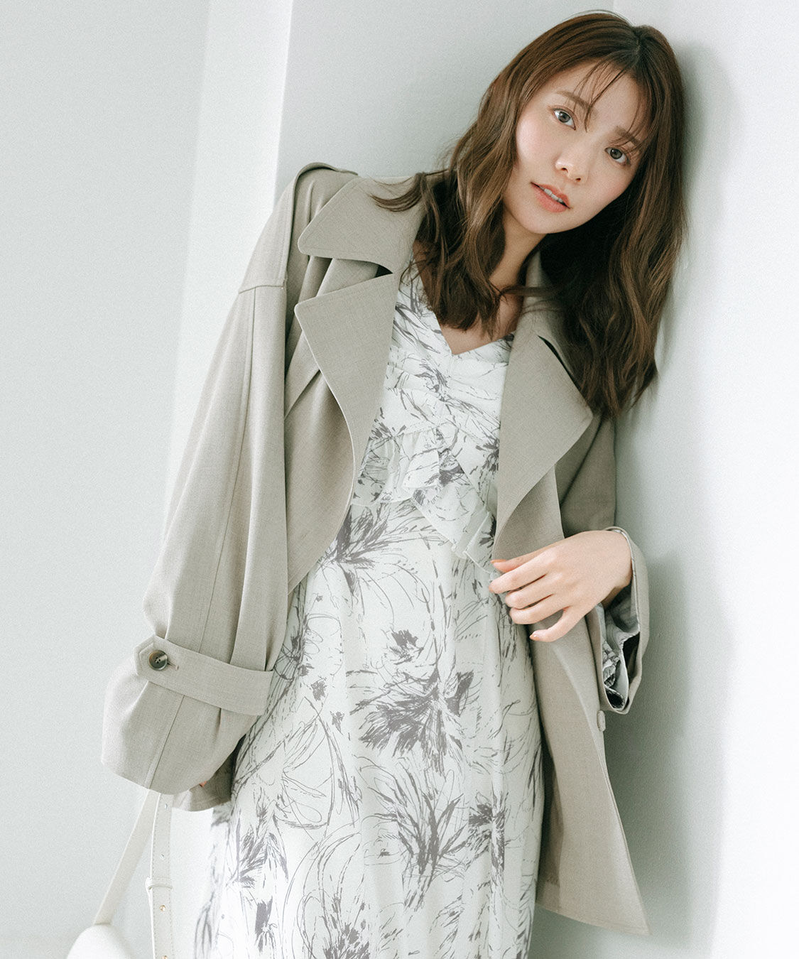 COCO DEAL「ミドル丈トレンチコート」|トレンチコート|