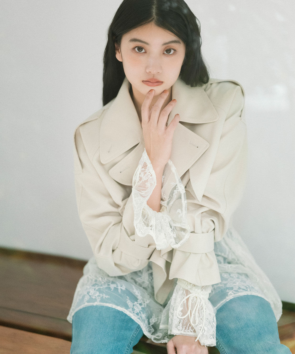 COCO DEAL「レースフレアブラウス」|シャツ・ブラウス|