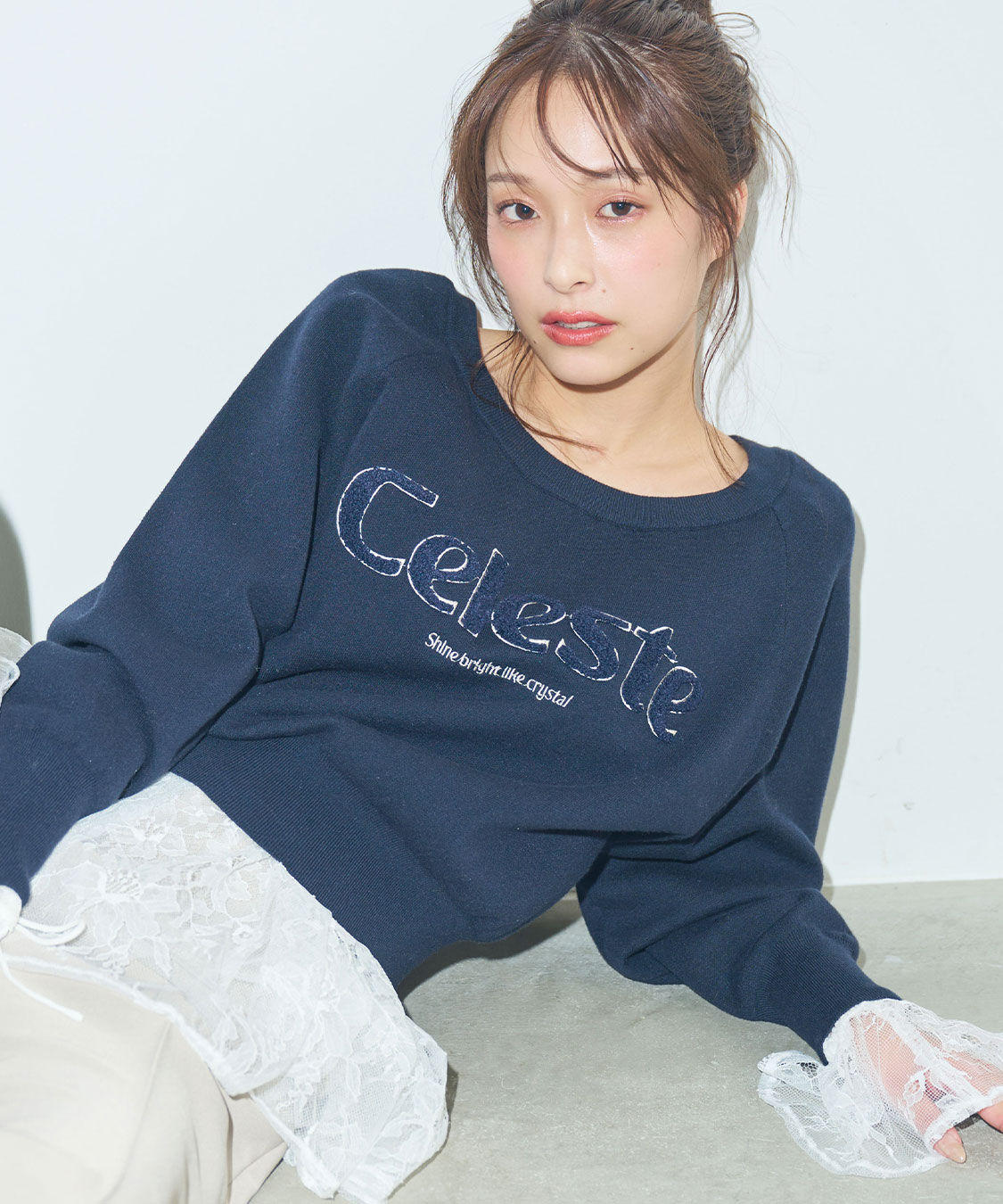 COCO DEAL「レースフレアブラウス」|シャツ・ブラウス|