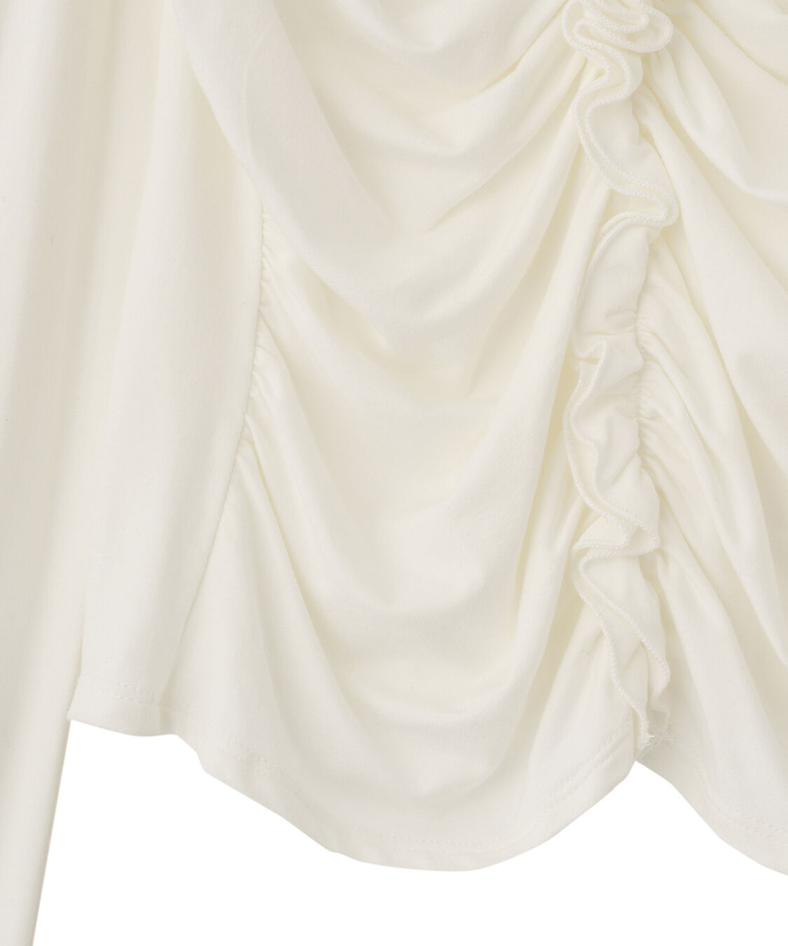 COCO DEAL「フリルドレープトップス」|Tシャツ・カットソー|