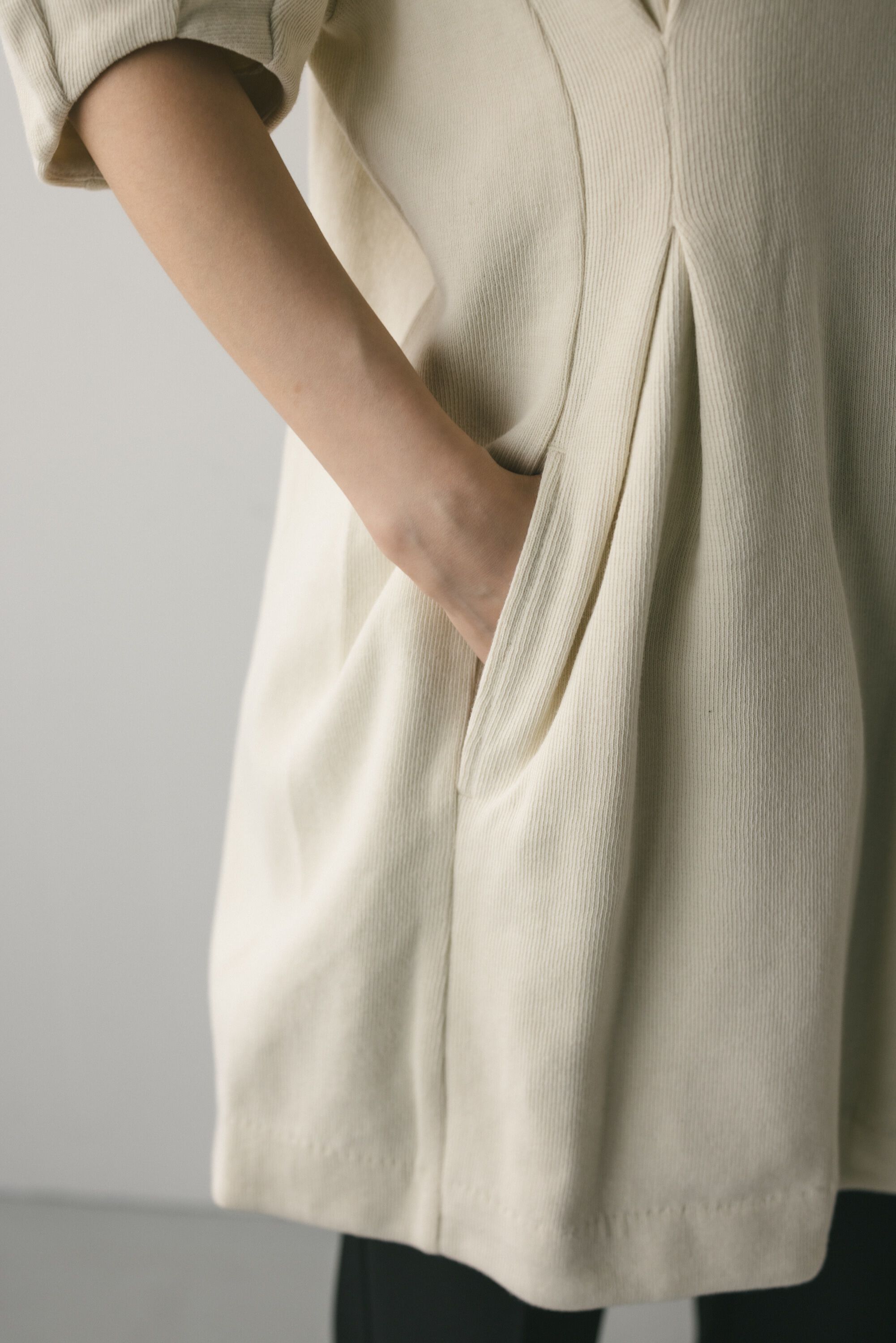 STYLEMIXER「ウエストタックラッセルカットワンピース」|ワンピース|