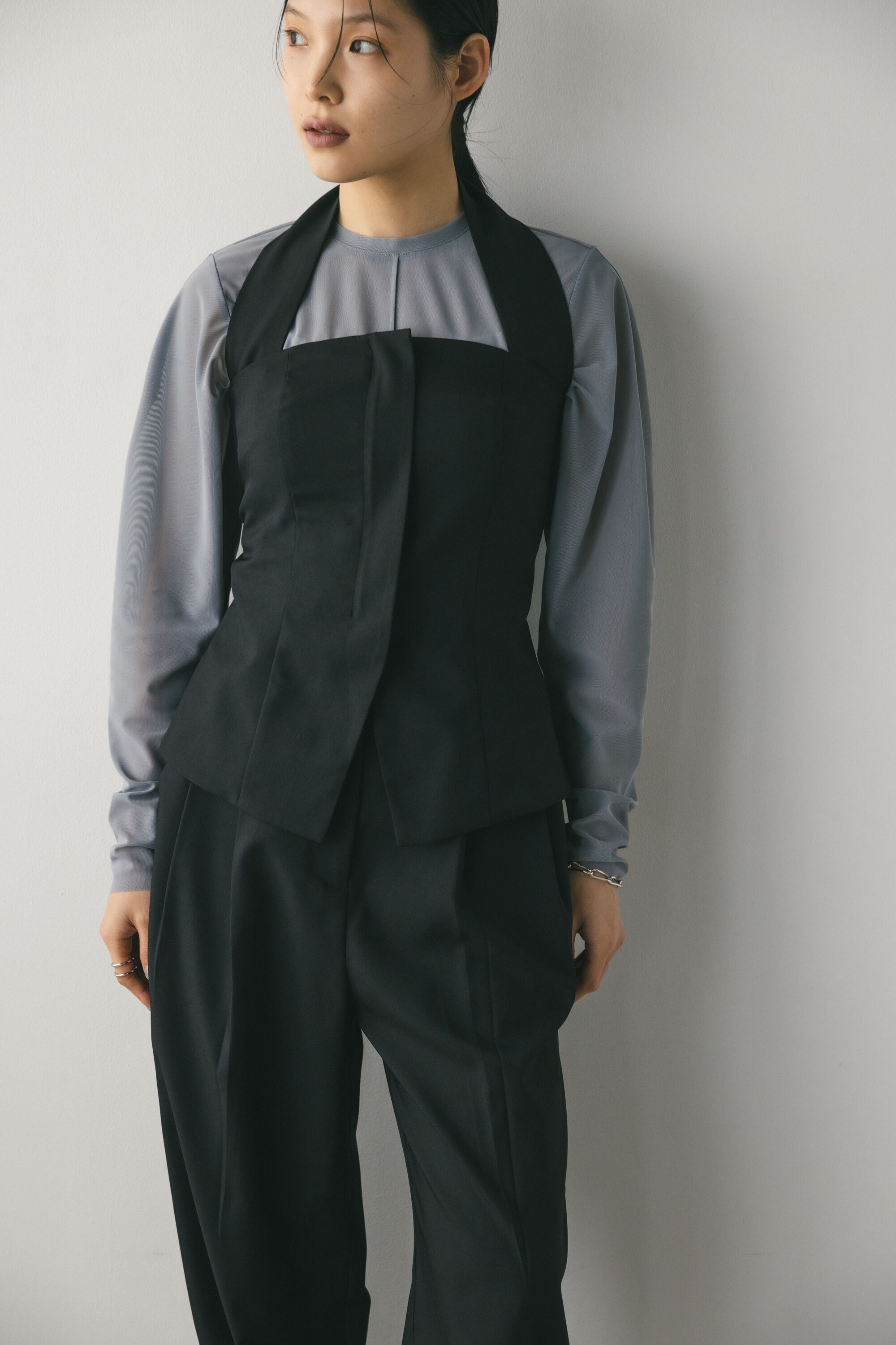 STYLEMIXER「ホルターレイヤーオールインワン」|その他|