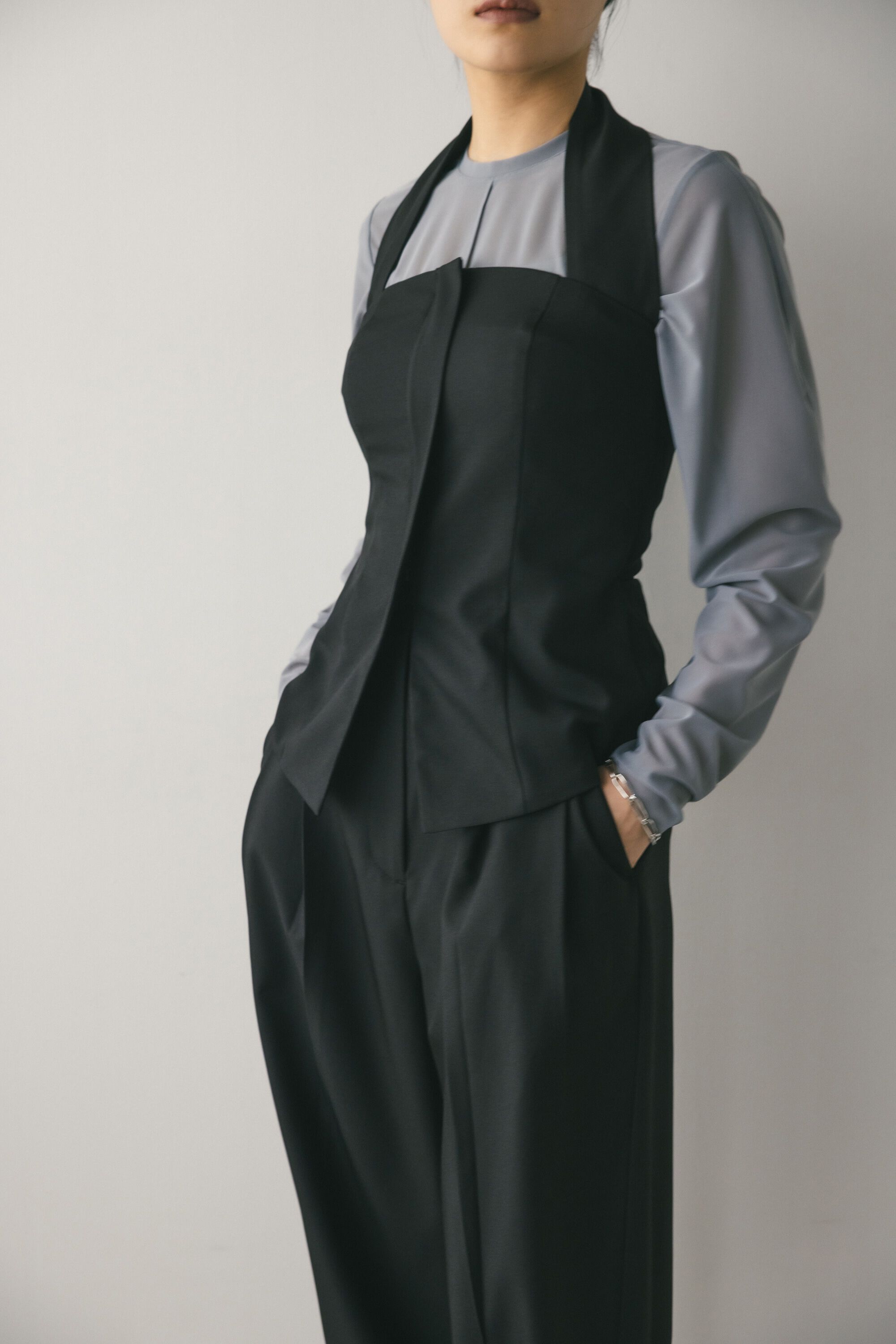 STYLEMIXER「ホルターレイヤーオールインワン」|その他|