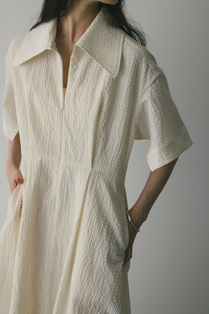 STYLEMIXER「ビッグカラーフレアワンピース」|ワンピース|