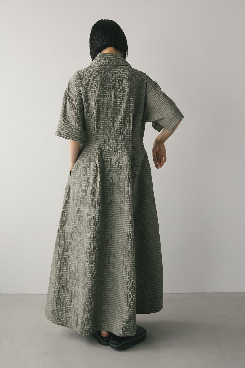 STYLEMIXER「ビッグカラーフレアワンピース」|ワンピース|