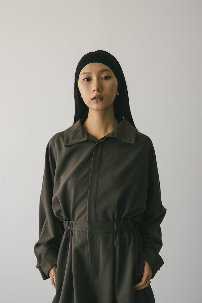 STYLEMIXER「スタンドネックショートロンパース」|その他|