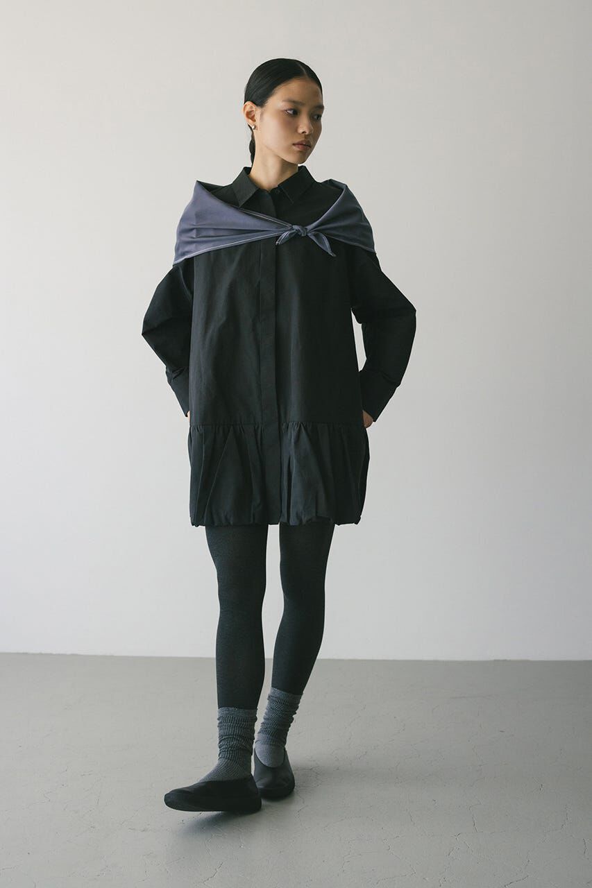 STYLEMIXER「バルーンミニシャツワンピース」|ワンピース|