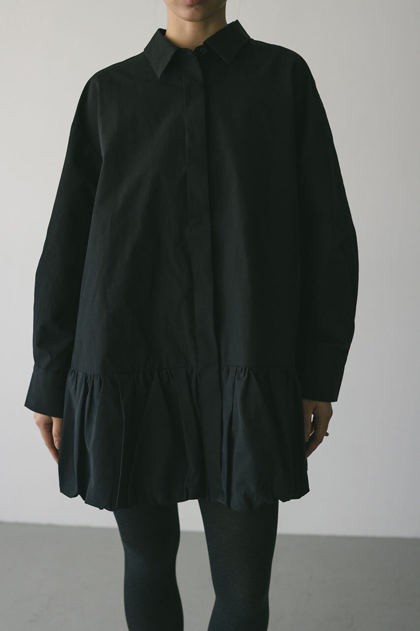 STYLEMIXER「バルーンミニシャツワンピース」|ワンピース|