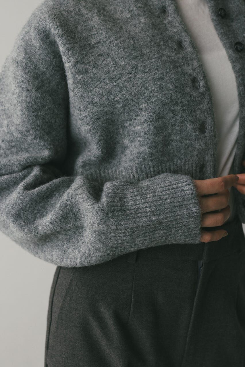 STYLEMIXER「クロップドニットカーディガン」|カーディガン|