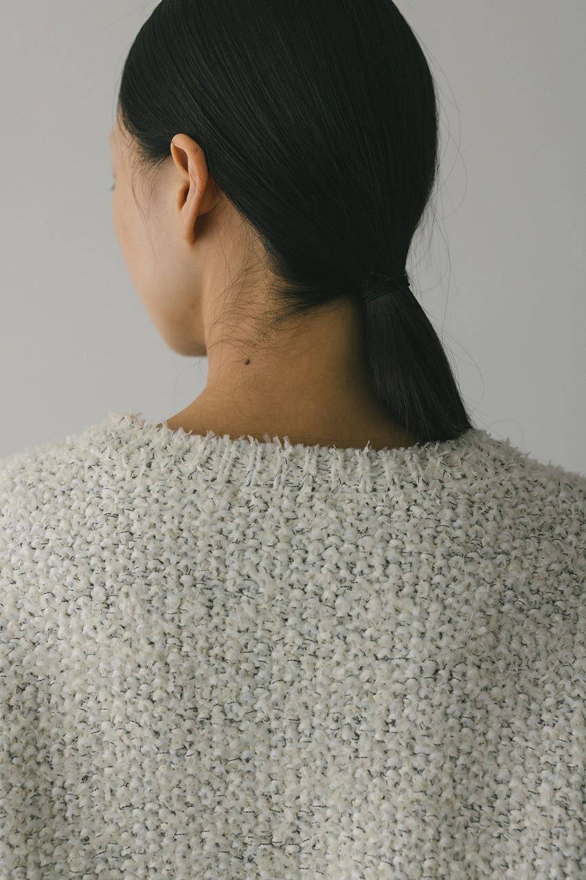 STYLEMIXER「テープヤーンニットカーデ」|カーディガン|