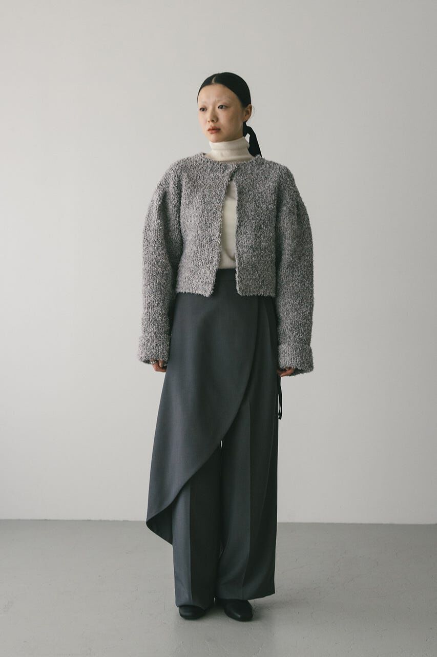 STYLEMIXER「テープヤーンニットカーデ」|カーディガン|