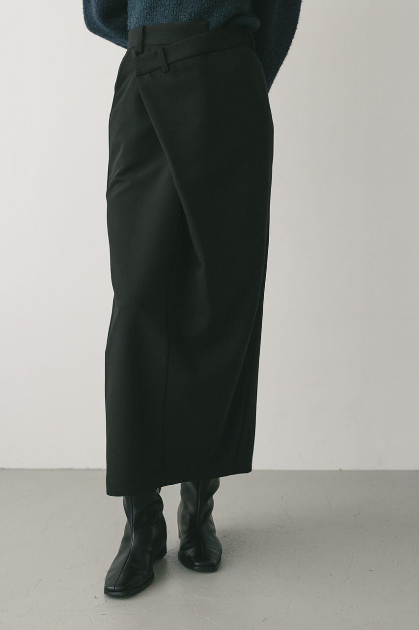 STYLEMIXER「アイラインラップスカート」|スカート|BLK