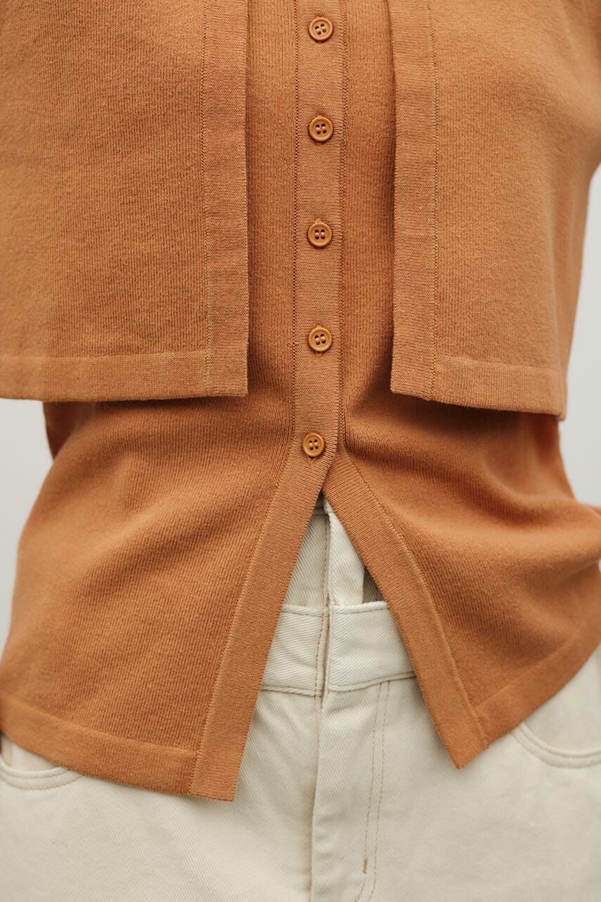 STYLEMIXER「レイヤードニットカーデ」|カーディガン|