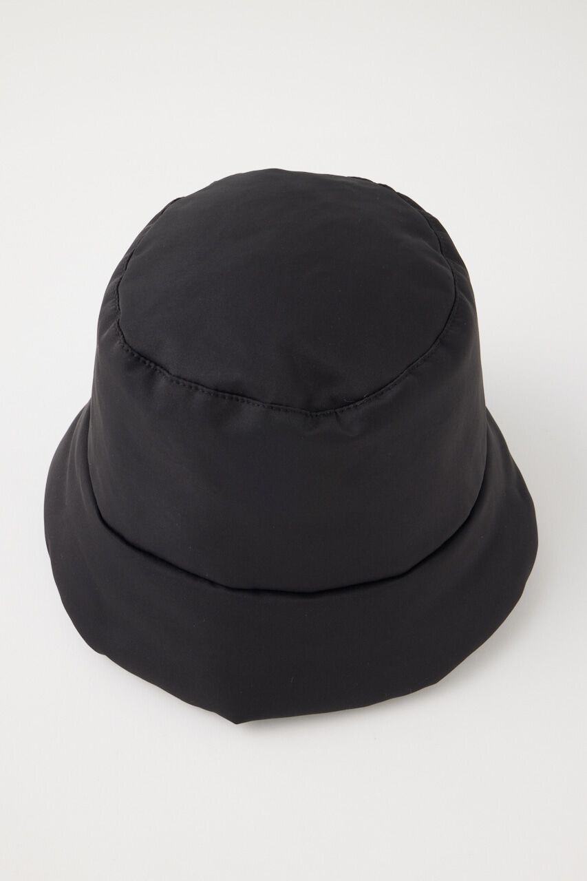 MOUSSY「PADDED BUCKET ハット」|その他|BLK