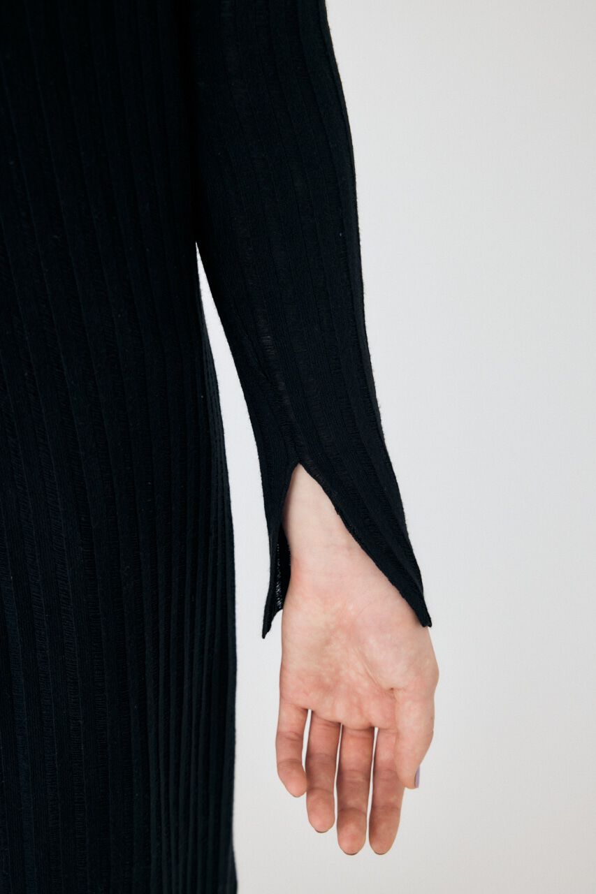 MOUSSY「SHEER LONG カーディガン」|ワンピース|