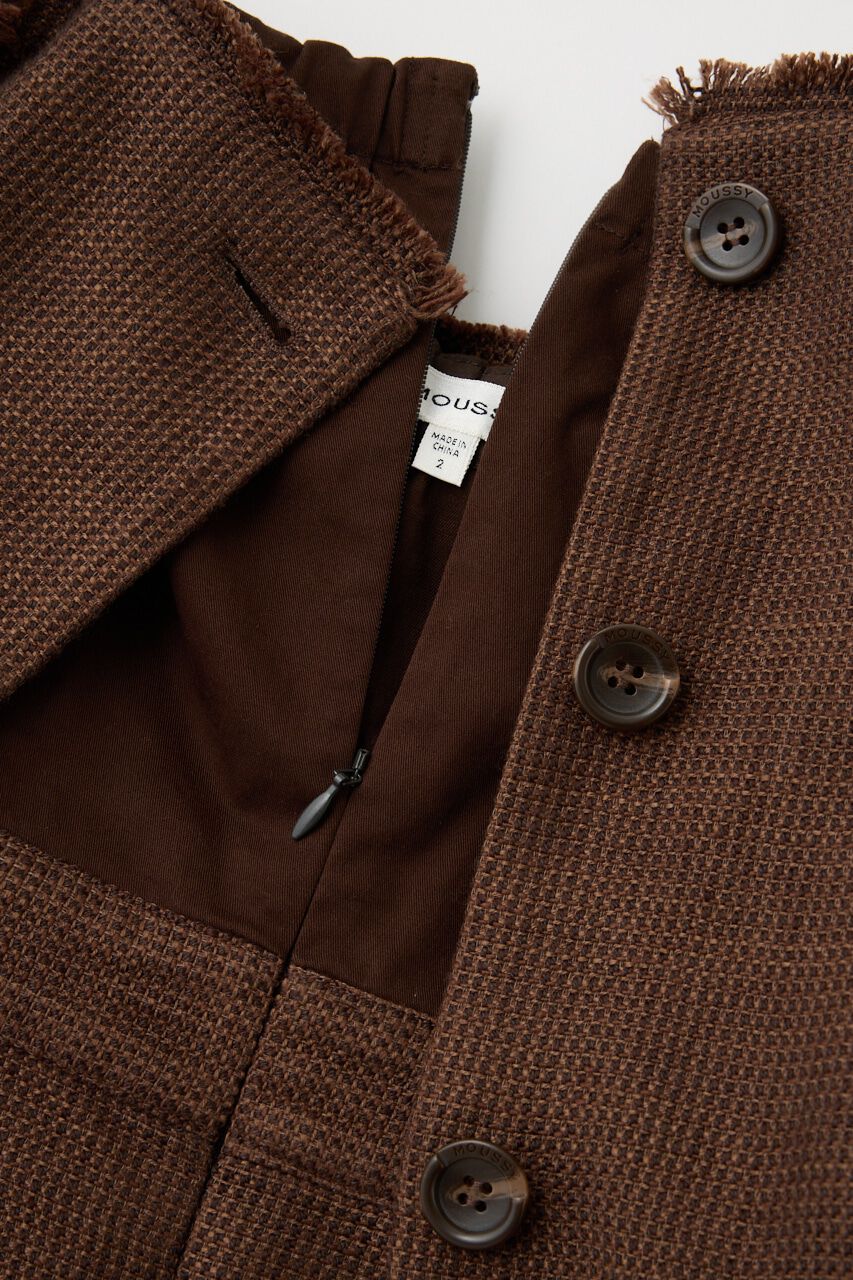 MOUSSY「TAILORED BARE TOP オールインワン」|その他|