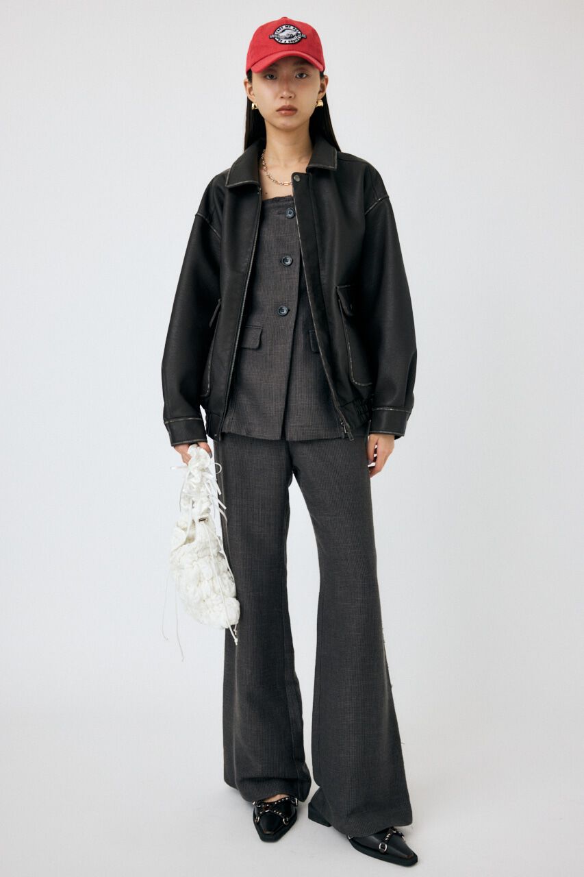 MOUSSY「TAILORED BARE TOP オールインワン」|その他|