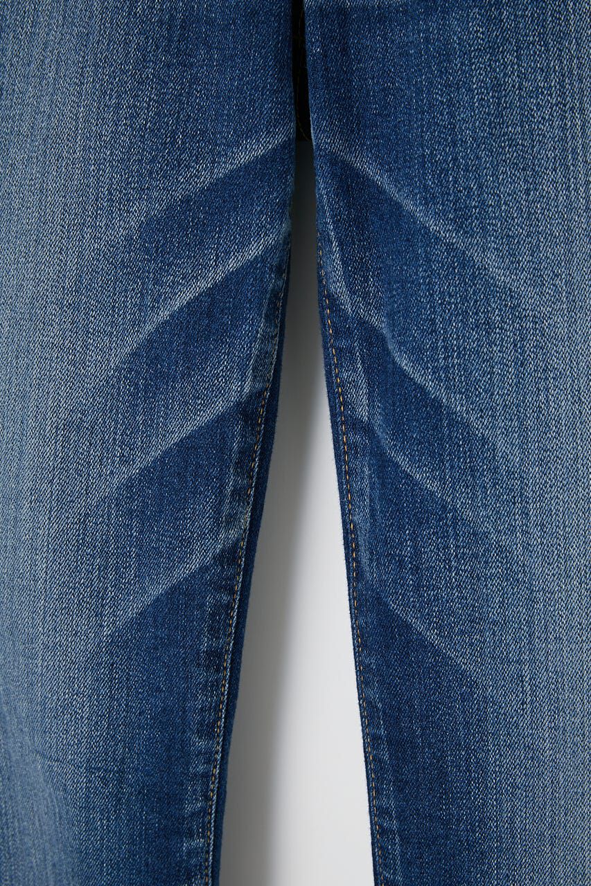 MOUSSY「WF Rebirth embroidery スキニー」|デニム|