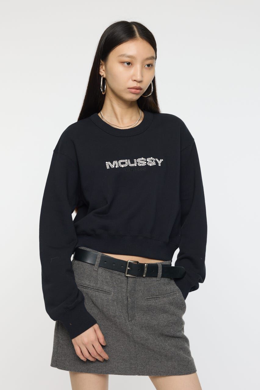 MOUSSY「LITTLE POPS LOGO プルオーバー」|パーカー|