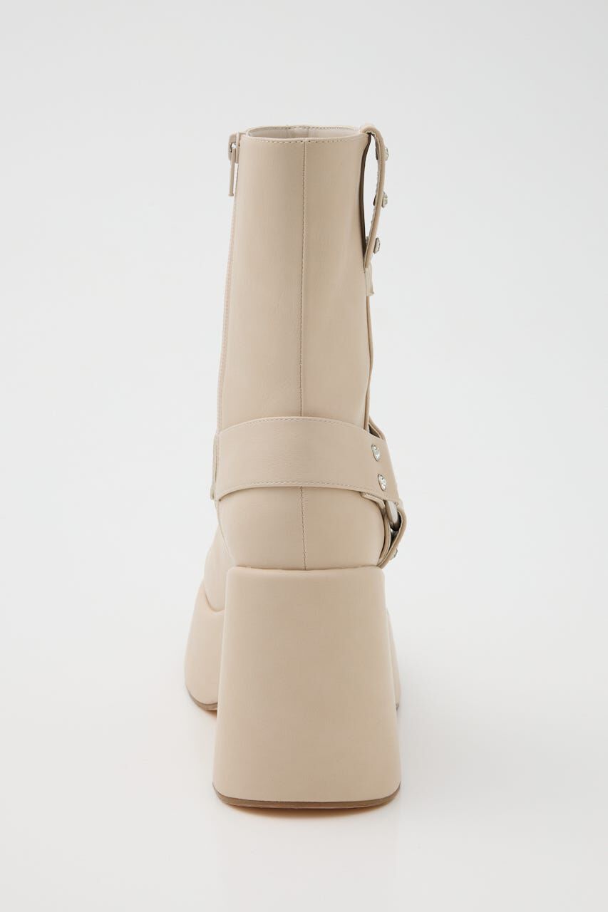 rienda「エンジニアウェッジヒールショートブーツ」|その他|