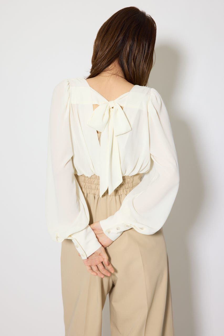 rienda「カシュクールデザインロンパース」|ワンピース|