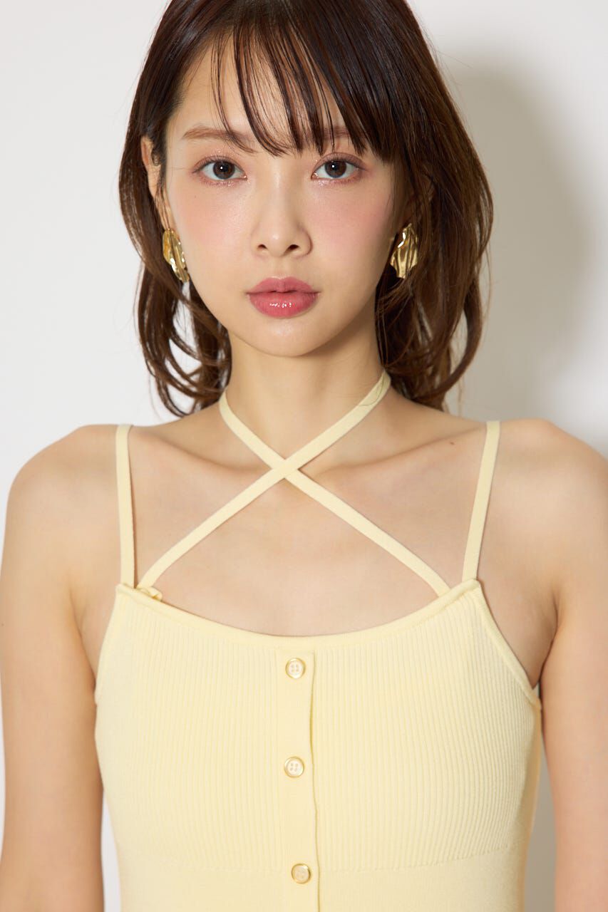 rienda「ボーダーカーデセットマーメイドニットワンピース」|ワンピース|